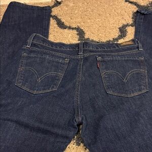 Levi's Women's Classic Blue Straight Leg Jeans